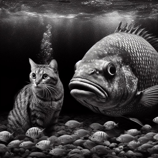Kedi ve balık